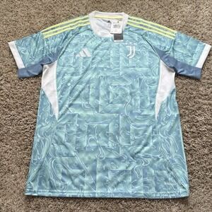 BNWT Adidas Juventus 2025/26 Away Jersey Men's Size Large - Authentic Soccer Kit
